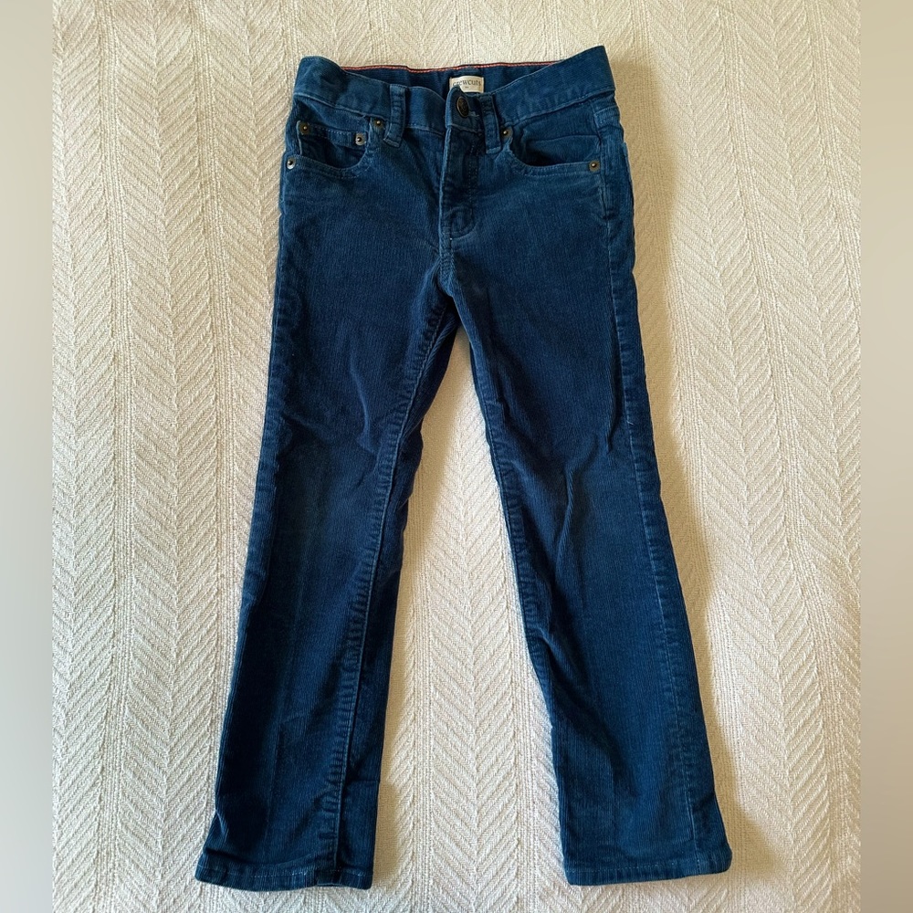 J Crew Crewcuts boys slim flex corduroy pants